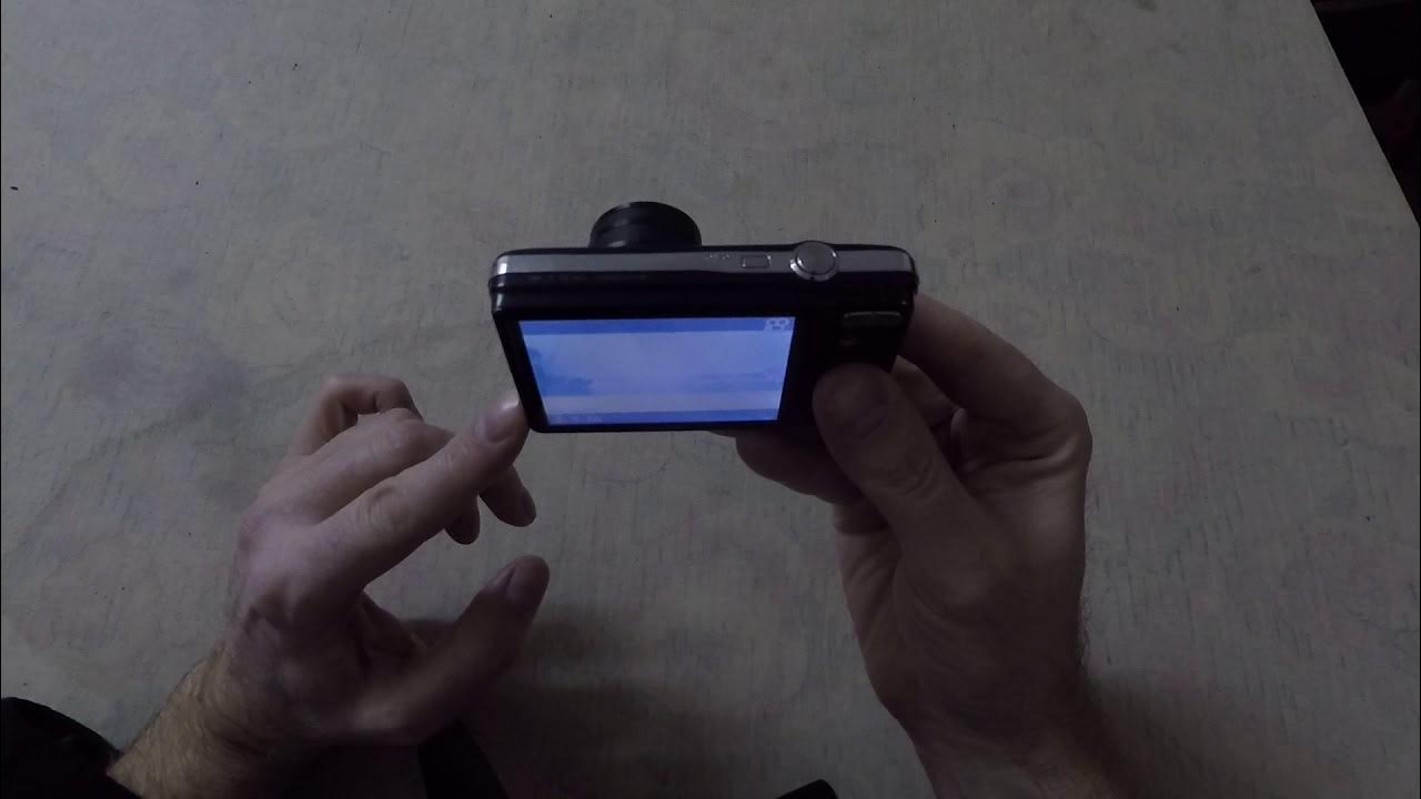 Самая дешевая бюджетная видеокамера Olympus VG 160 - YouTube