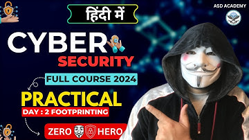 Day 2: Master Footprinting in Cybersecurity - Essential Techniques & Tools for 2024! | hacker vlog