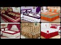 Most beautiful frill bed sheet designs / elegant Designer bed sheets /embroidered bed sheet designs