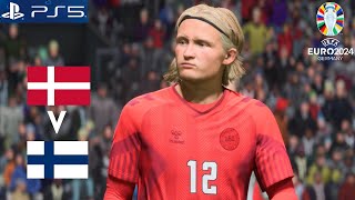 FIFA 23 - Denmark vs. Finland | UEFA Euro 2024 Qualifiers Group H | PS5™ [4K60]