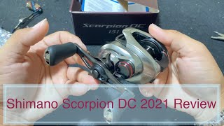 Shimano Scorpion DC 2021 Unboxing/Review(禧玛诺2021蝎子DC 151 开箱篇）#shimano #fishing #casting #fyp