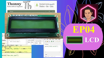 Thonny Micropython ESP32 EP04 LCD
