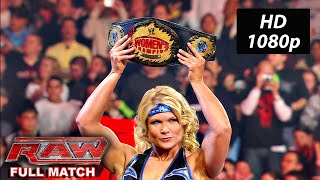 Beth Phoenix vs Kelly Kelly WWE Raw Jan. 19, 2009 Full Match HD