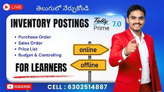 Purchase Orders, Price List & Budgeting in Tally Prime 7.0 (2026)