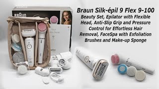 Braun Silk-épil 9 Flex 9-100 Beauty Set Review - YouTube