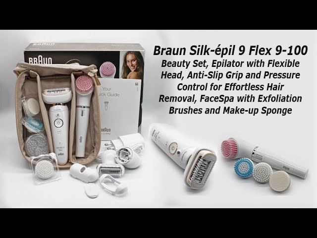 Braun Silk-épil 9 Flex 9-100 Beauty Set Review 