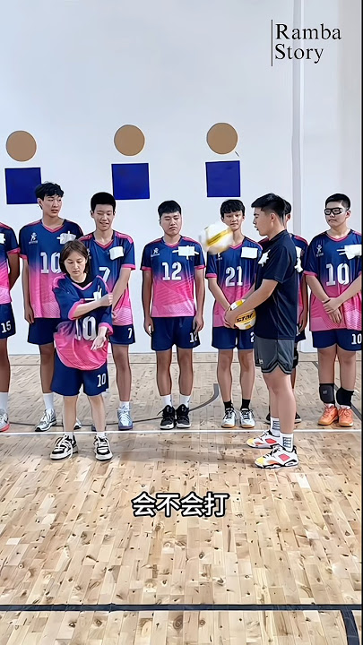 The Girl Joins Volleyball Practice, But the Ending Is...😂