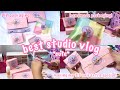 best studio vlog: making my 3.3 sale extra special✨ (packaging orders, small business, DIY, shopee)