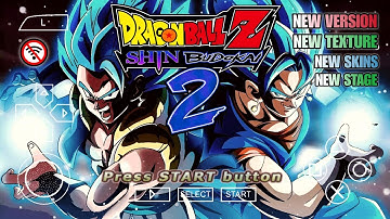 NEW 2024 DRAGON Ball Z Shin Budokai 2 DBZ MOD PPSSPP ISO With HD Texture | Game DBZ PSP Gameplay