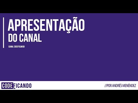 Capa de Visual novo do canal CODEficando