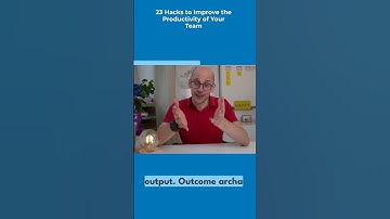 23 hacks to improve the productivity of your team