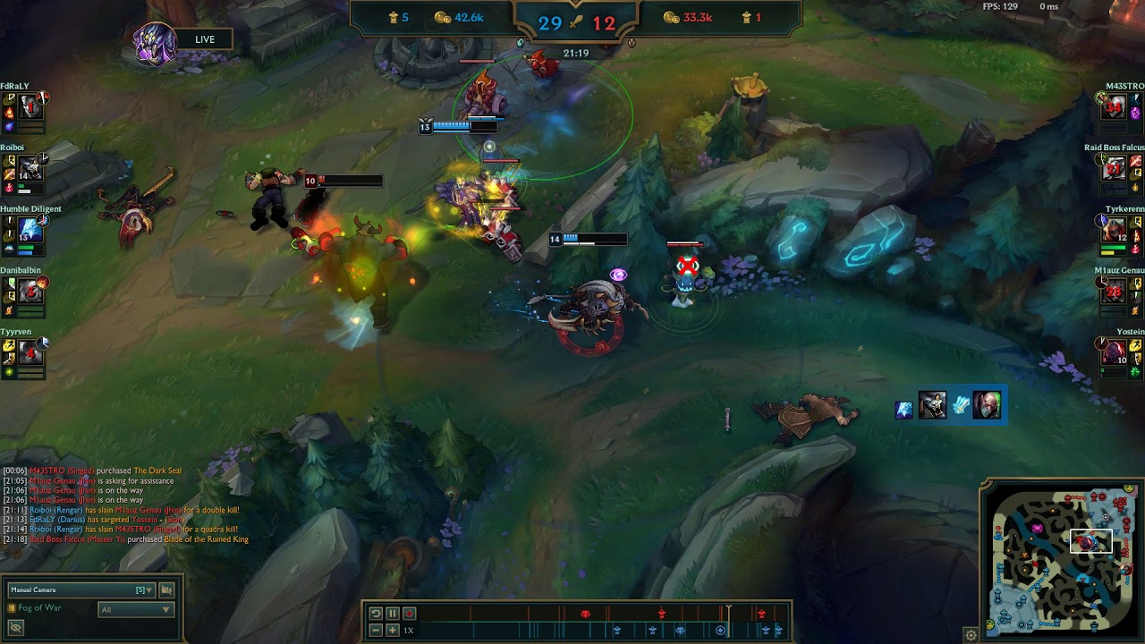 Rengar Penta 2v5 - YouTube