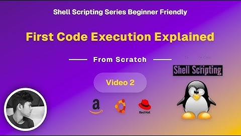 Executing Your First Shell Script (echo, whoami, chmod) | Complete Beginner Guide | Cloud wit Sam