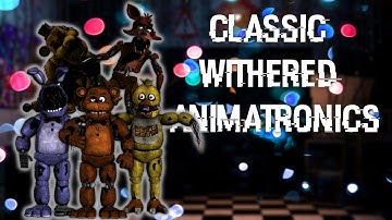 [FNAF | Speed Edit] Making Classic Withered Animatronics