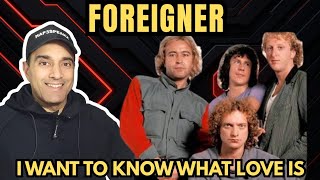 First Time Reacting to Foreigner - I Want To Know What Love Is (Official Music Video)