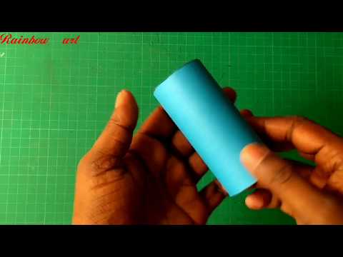 HOW TO make a 3d cylinder /geometric design/#papercuttingart