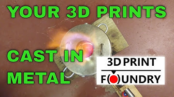 Your 3D Prints Cast in Metal