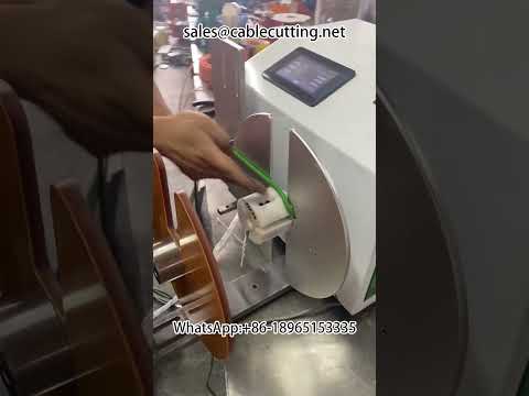 Automatic Wire Arranging and Winding Machine for Industrial Automation