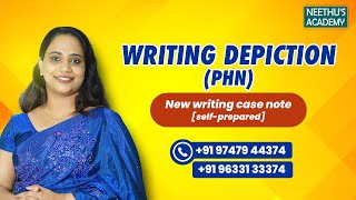 Writing Depiction PHN Self Prepared writing case note