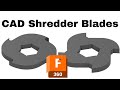 How to 3D Model Shredder Blades in Fusion thumbnail