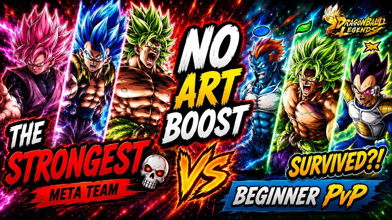 BEGINNER PvP – NO ART BOOST?! 😳 | Broly Tried to Survive the Strongest ...