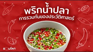 พริกน้ำปลา การรวมกันของประวัติศาสตร์ | Authentic Thai Spicy Fish Sauce