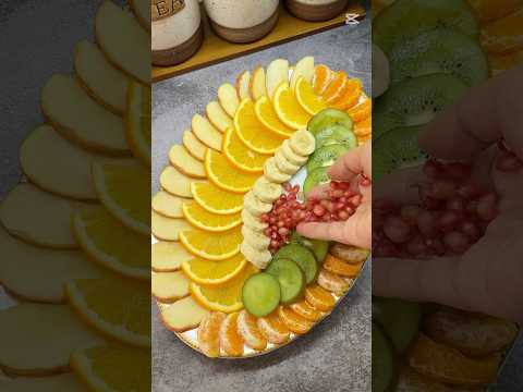 Фруктовая нарезка. Фрукты. Жемістер. #рек #aigerimbotabekova #food #рецепт