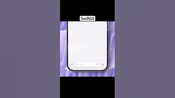 Animated Toolbar using SwiftUI | #ios #apple #animation