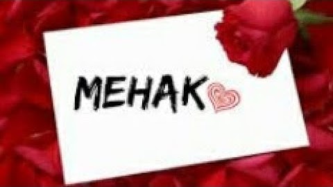 Mahek name what