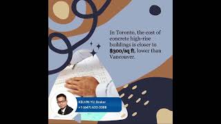 Toronto’s Construction Costs Lag Behind Vancouver's | Watch Today's Real Estate Updates & Tips