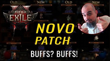INÚMEROS BUFFS E MELHORIAS - Patch 0.1.1 Path of Exile 2