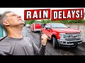 How We Navigate Crazy Rain & Rescheduling Work