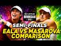 BUONG SWITZERLAND NANGINGINIG! ALEXANDRA EALA SEMI FINALS VS REBEKA MASAROVA COMPARISON | BIRMINGHAM