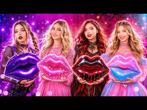 Гот, Mean Girl, Королева Драмы и Софт Девушка! Чей Мейкап Победит?