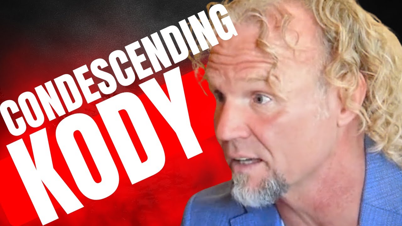 Kody's CONDESCENDING conversation with Christine: Non-Apology Tour
