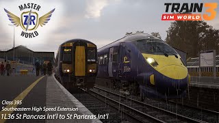 1L36 St Pancras Int'l to St Pancras Int'l - Southeastern High Speed - Class 395 - Train Sim World 3