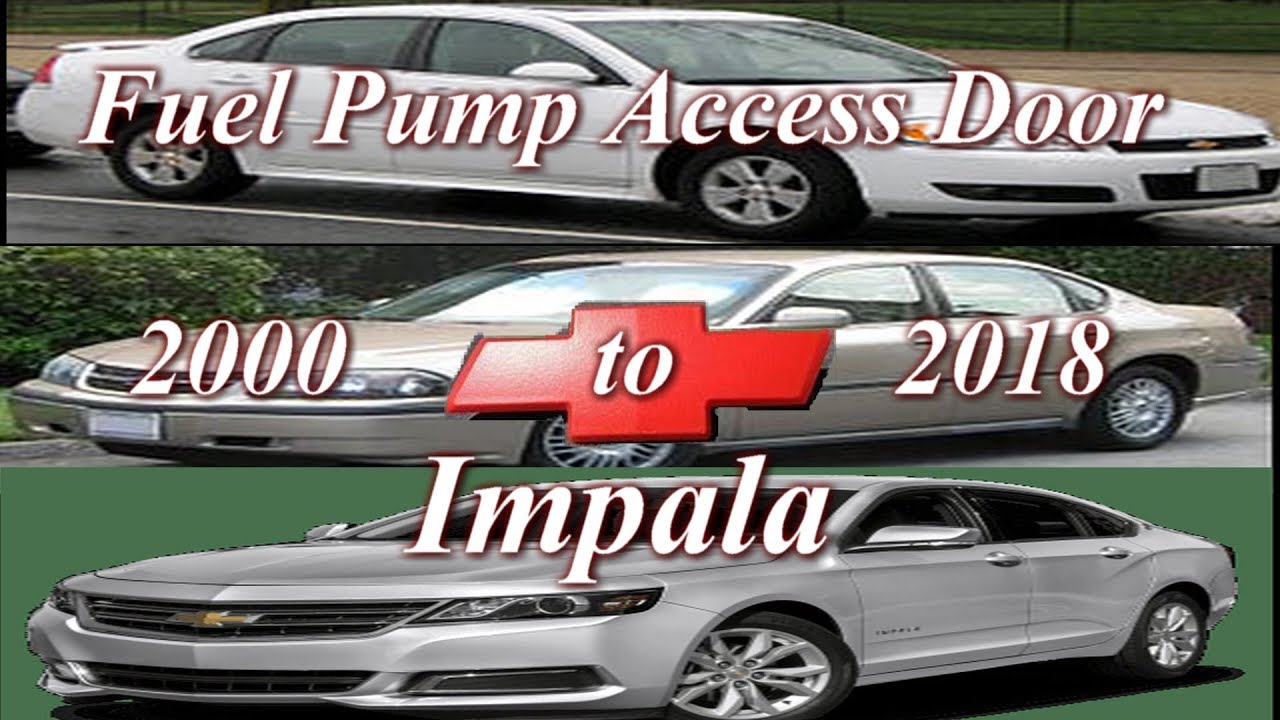 Chevy Impala Fuel Access Panel (Yes or No) - YouTube