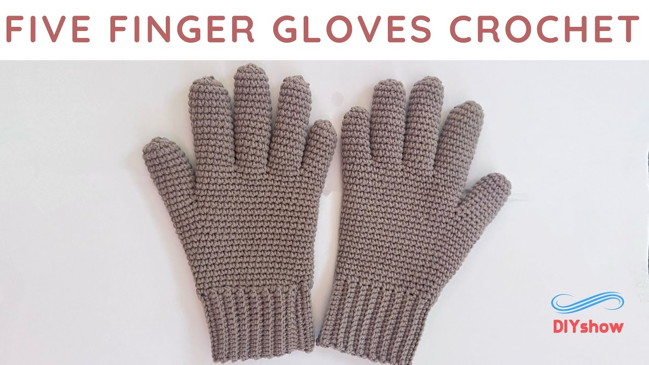 How To CROCHET Gloves With FINGERS Tutorial @BAGODAYCROCHET​ 