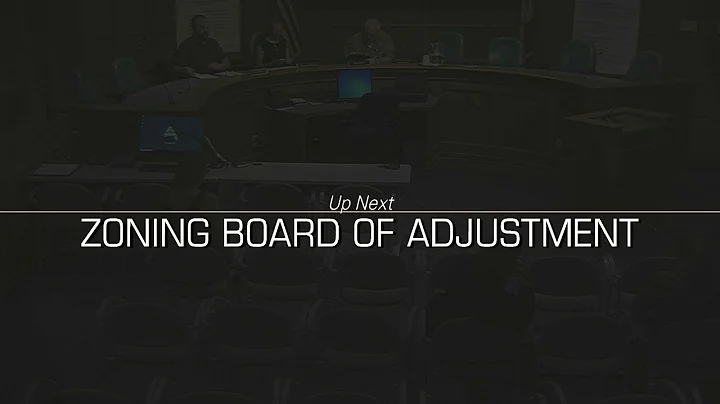 Zoning Board of Adjustment