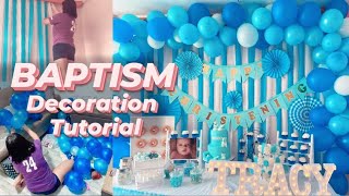 Baptism Decoration Ideas | Christening Decoration Ideas for Baby Boys | Binyag Decoration Ideas