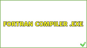 Ubuntu: Fortran compiler .exe