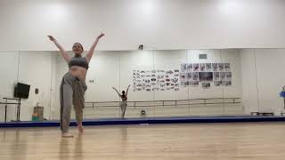 Acro Jazz. Right Cartwheel