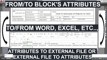 205 (EXPRESS TOOL)_BLOCK_EXPORT & IMPORT ATTRIBUTES DETAILS (ATTOUT & ATTIN) EXPRESS TOOL OPTIONS