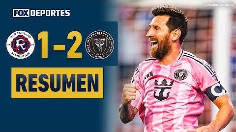 😎💪 OTRO DOBLETE DE MESSI | New England Revolution 1-2 Inter Miami | HIGHLIGHTS | MLS 2025