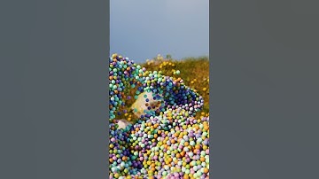 Particle Collisions SImulation (Blender 3.6)