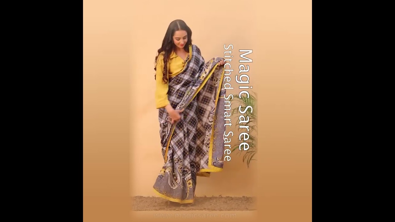 Pre Stitched Saree Online  Buy Readymade Saree Collections