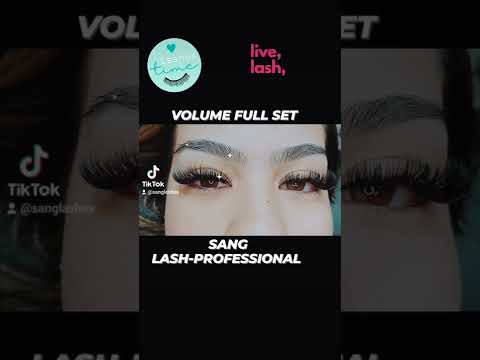 VOLUME FULL SET _SANG LASH-PROFESSIONAL  385 529 2889 Utah Lash-professional