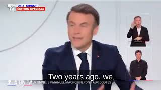 Macron: We Can’t Allow Russia To Win