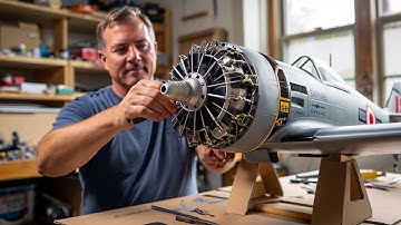 DIY How Man Built a Scale RC AIRPLANE That Looks Real in Just 4 Months | by @MarkoRoolaid