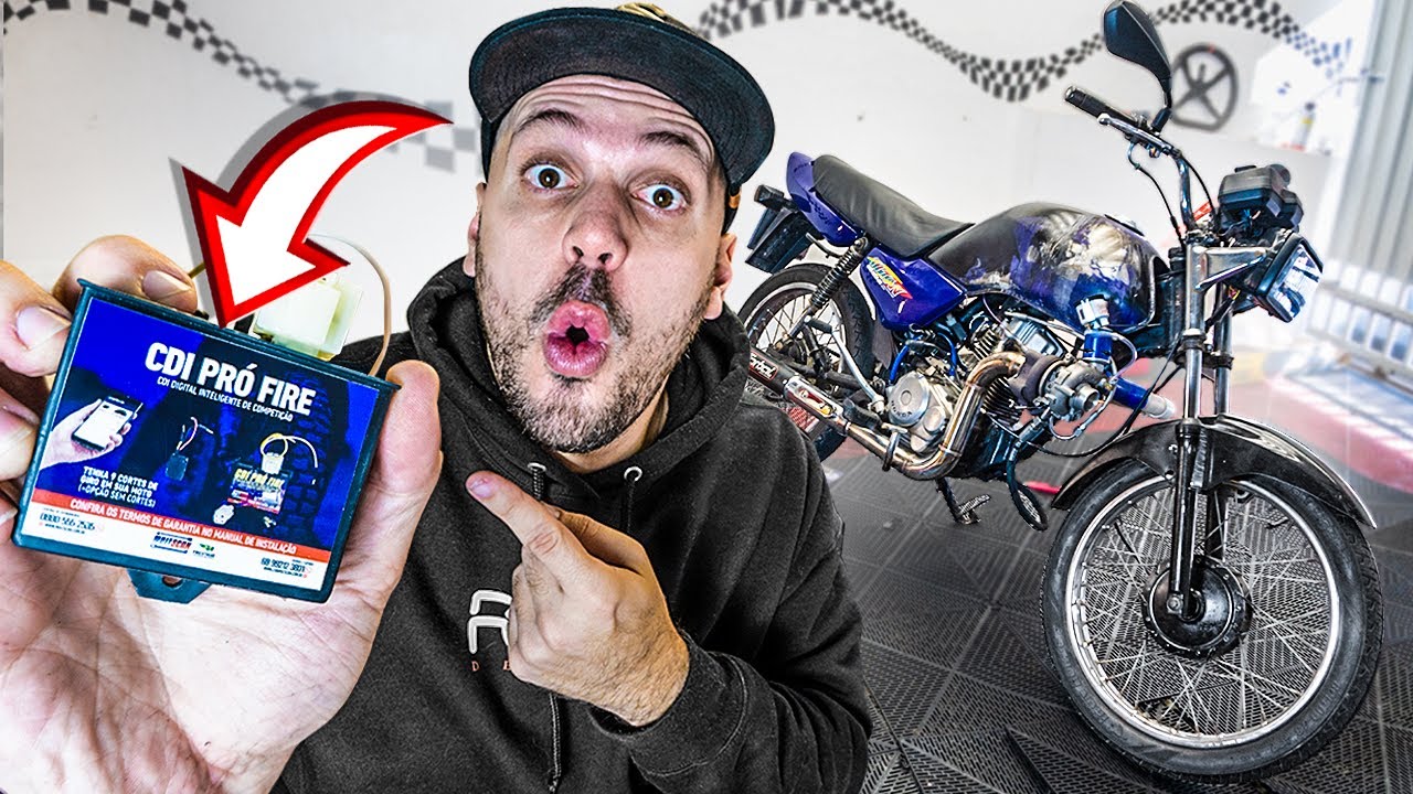COLOQUEI CDI MULTSCAN PRO FIRE NA CG 125 TURBO 🔥🔥 - Theo Amaral